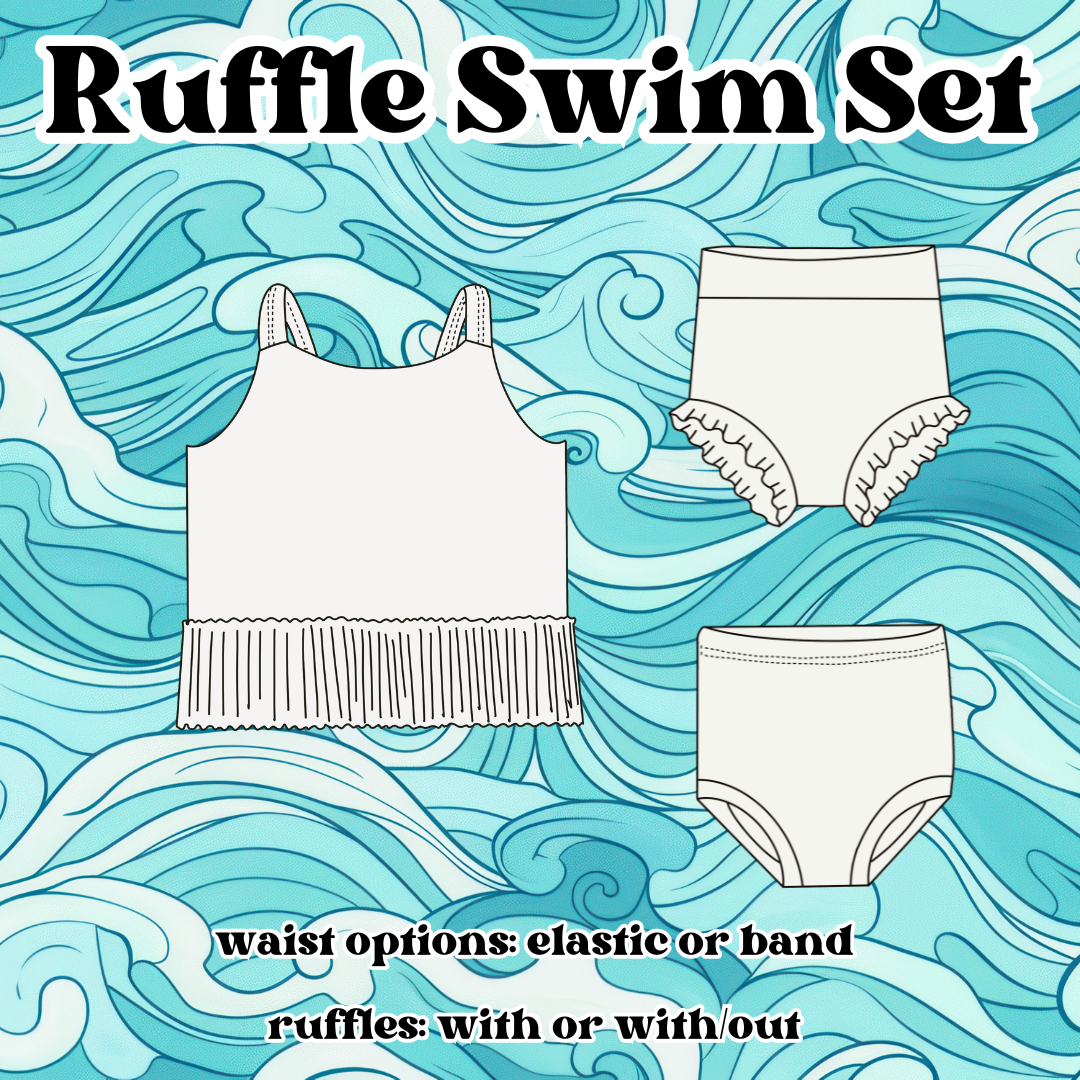 Ruffle Swim Set - SWIM
