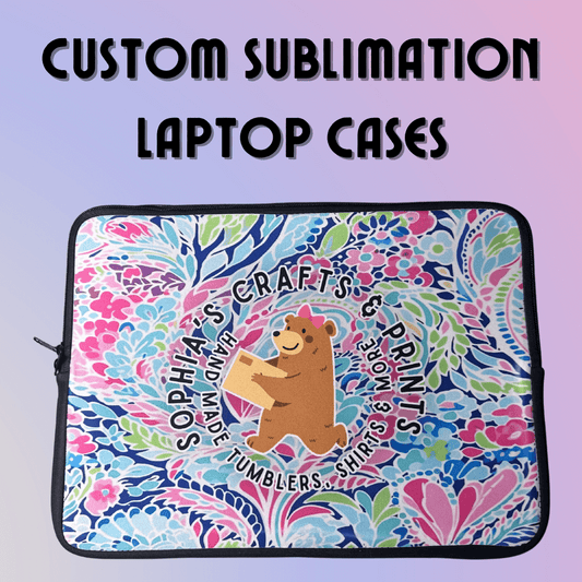 Custom Sublimation 14 inch Laptop Case