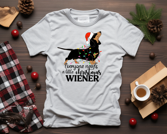 Christmas Weiner DTF Transfer Sheet