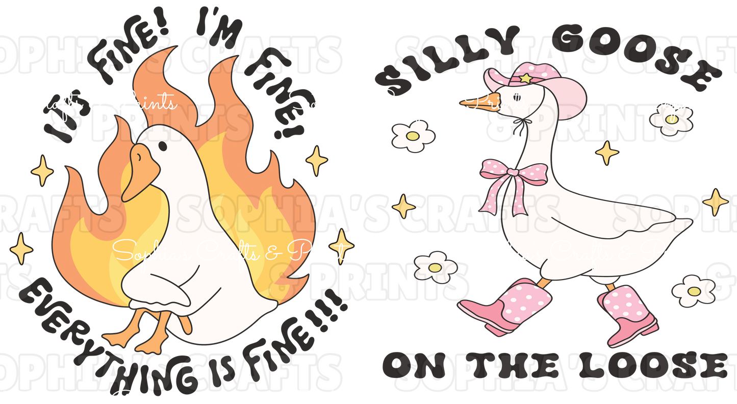 Premade Gang Sheet - Silly Goose