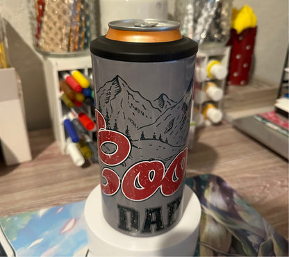 4 in 1 Sublimated Can Cooler