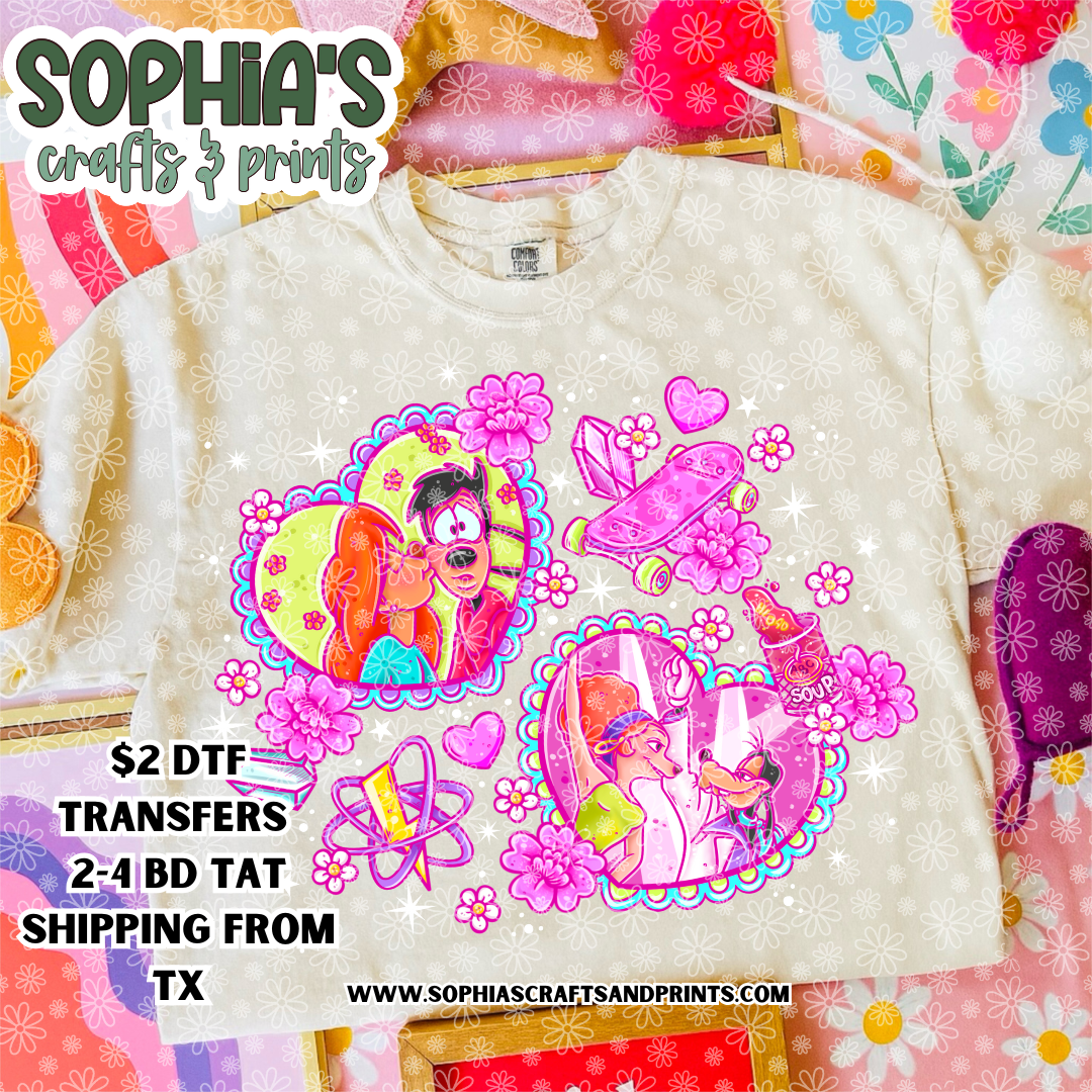 DTF Transfers - Valentine Characters