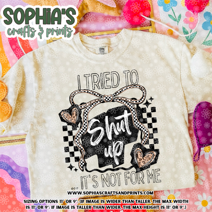 Sassy Adult DTF Transfers