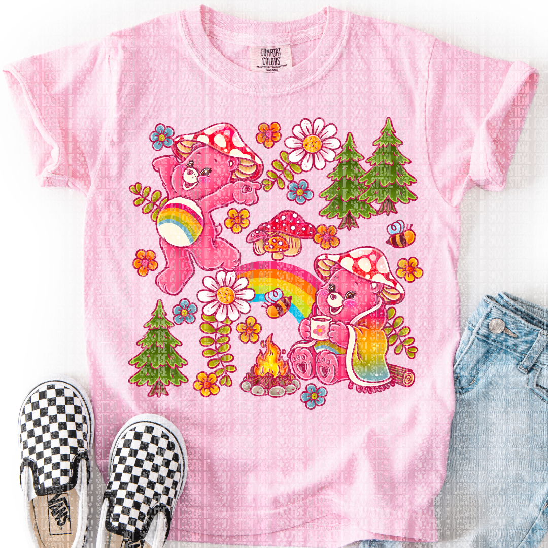 Cozy Carebear DTF Transfer