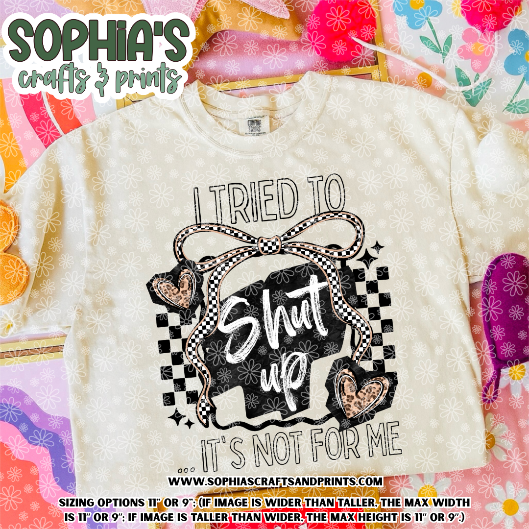 Sassy Adult DTF Transfers