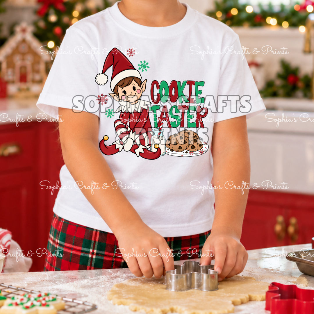 Cookie Taster Boy1 DTF Transfer