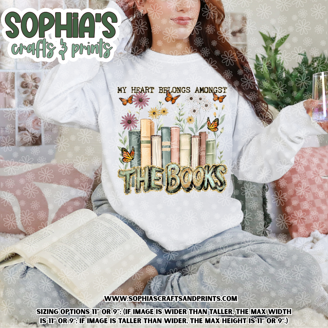 Bookish DTF Transfers