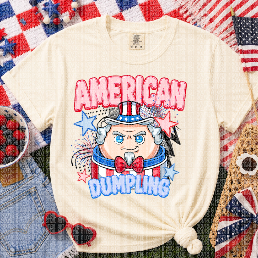 American Dumpling DTF Transfer