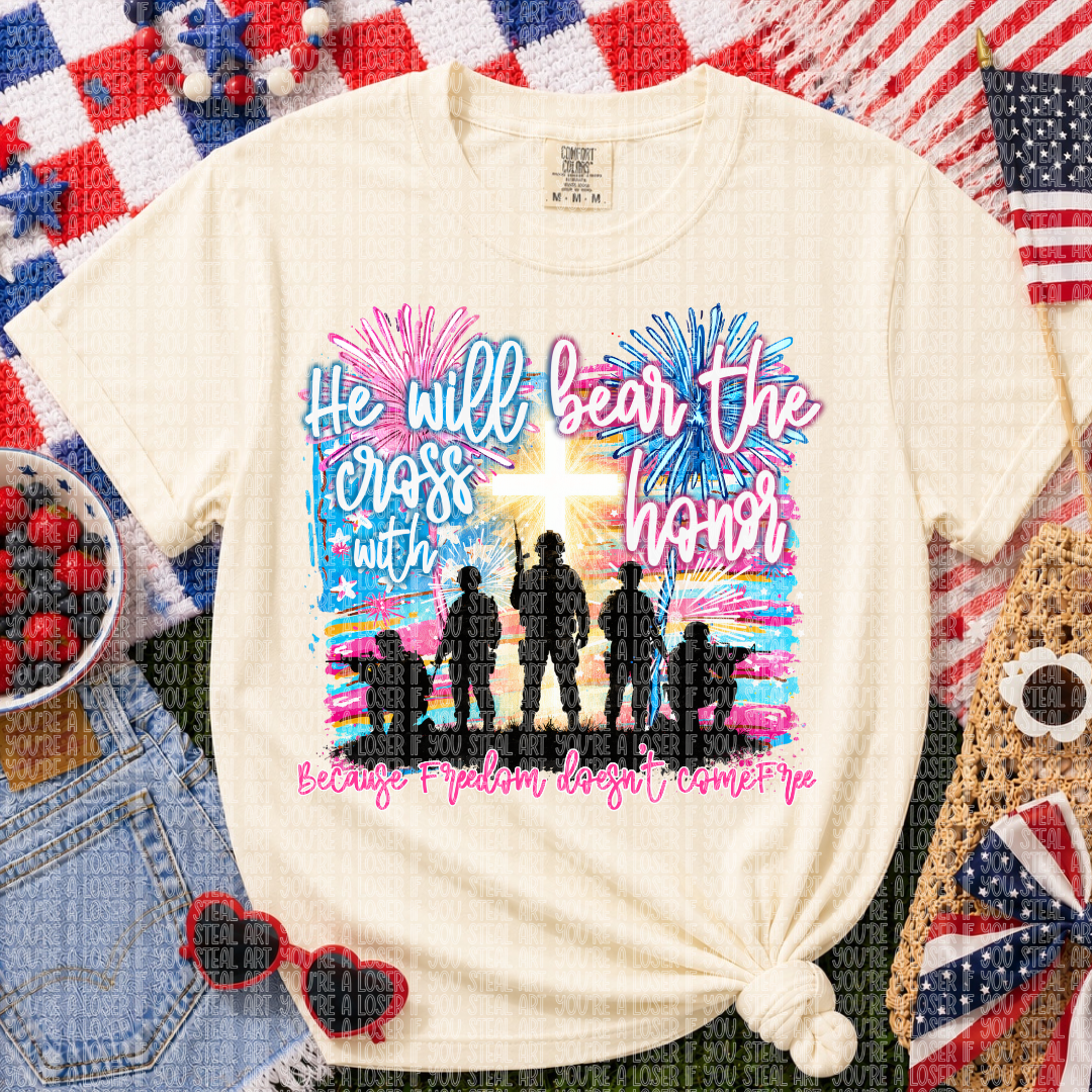 Freedom Doesn't Come Free DTF Transfer