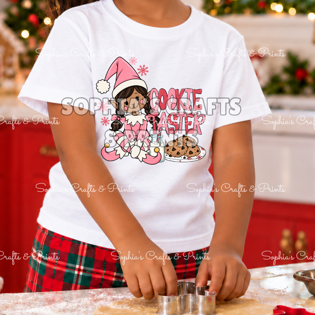 Cookie Tester Girl1 DTF Transfer
