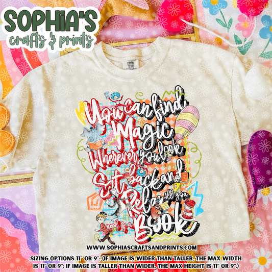 Reading Across America DTF Transfers