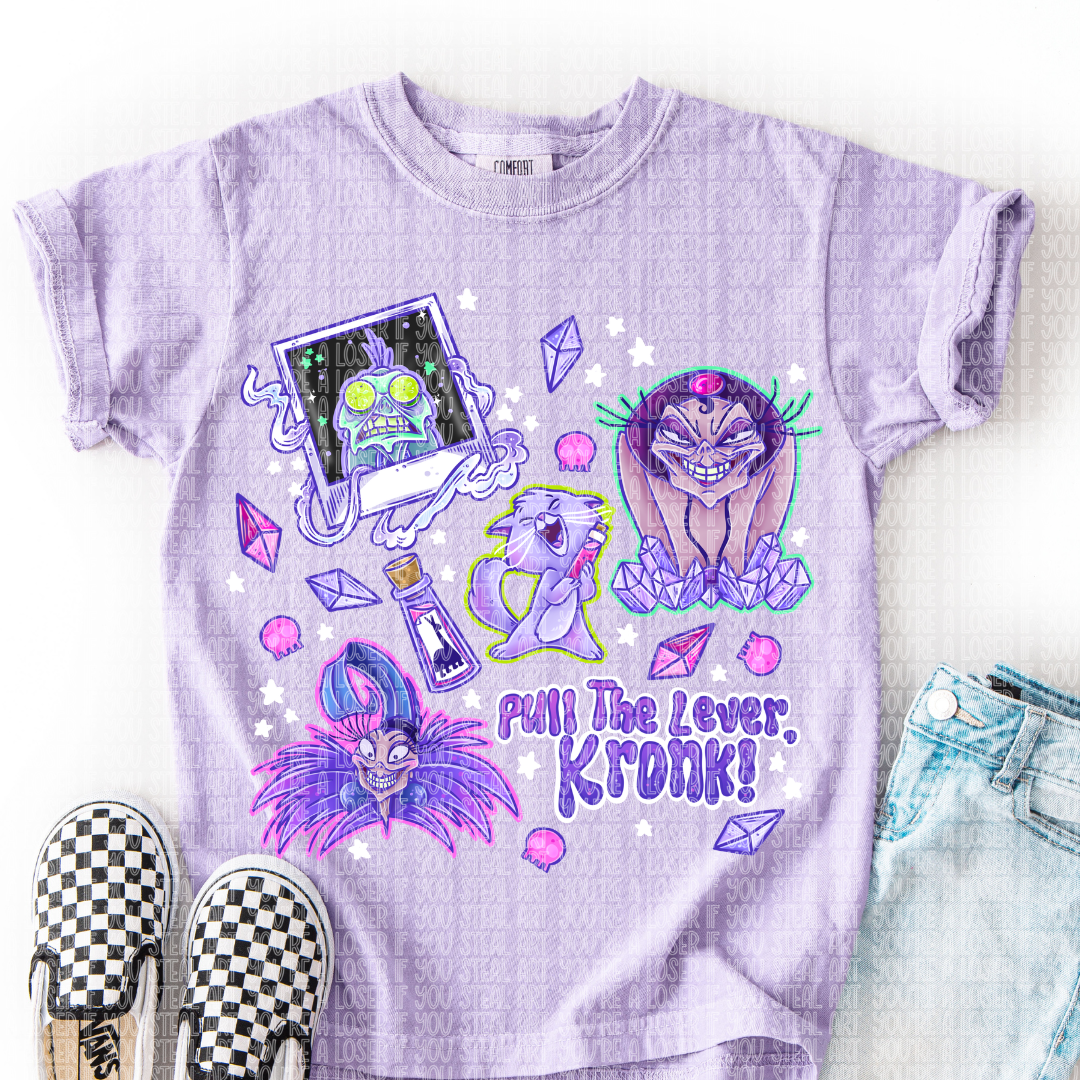 Yzma Purple DTF Transfer