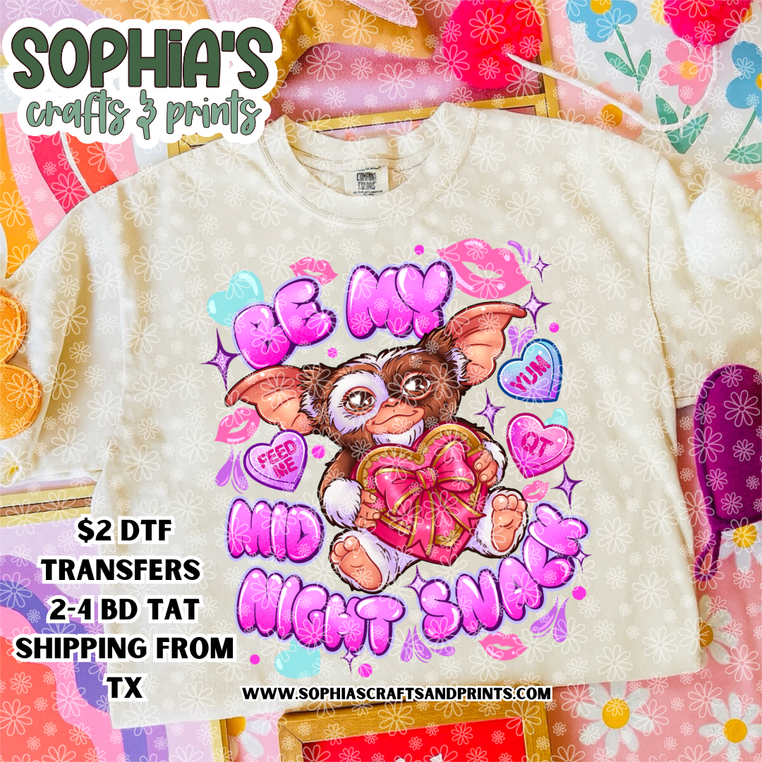 DTF Transfers - Valentine Characters