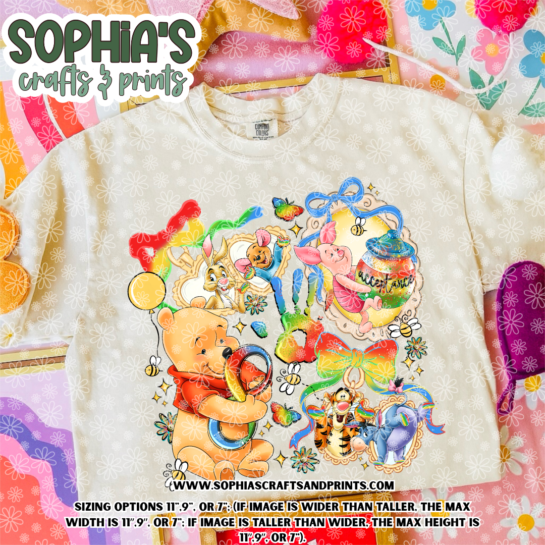 Autism Awareness DTF Transfers