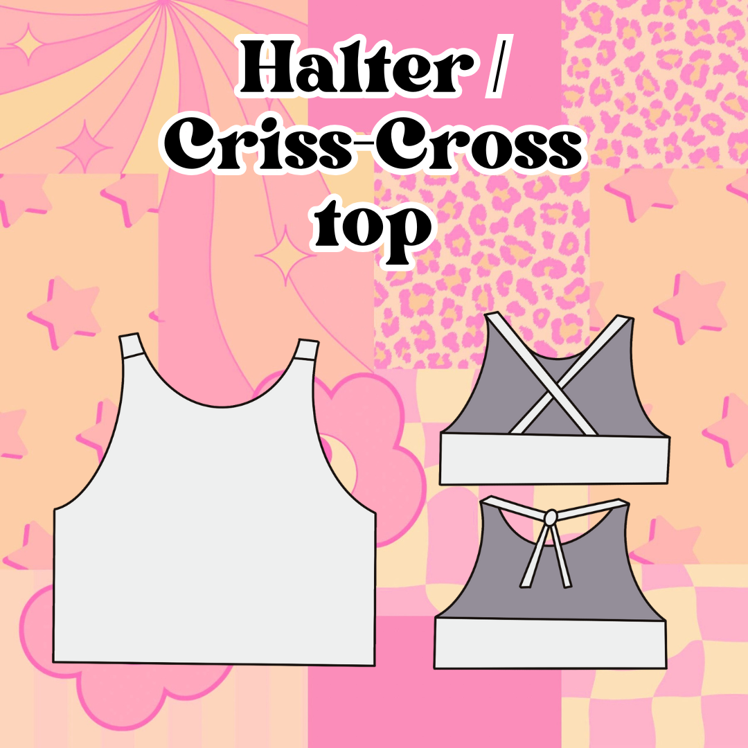Halter OR Criss-Cross Top