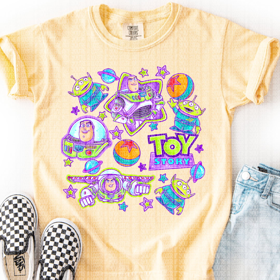 Buzz Lightyear DTF Transfer