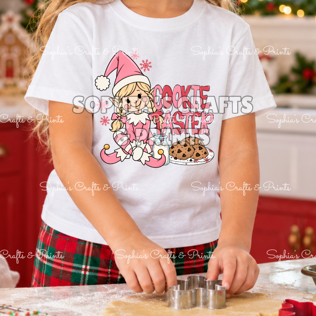 Cookie Taster Girl3 DTF Transfer