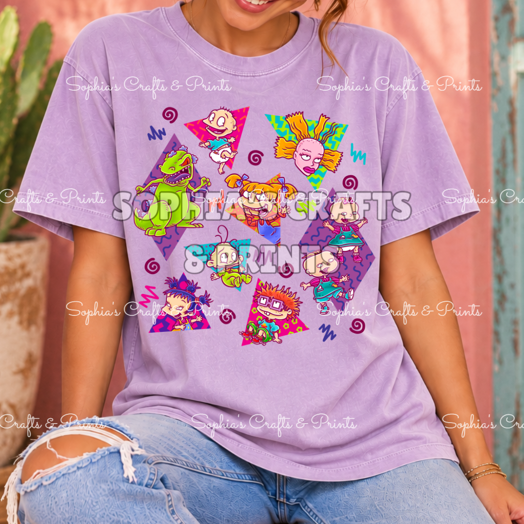 Retro Rugrats DTF Transfer
