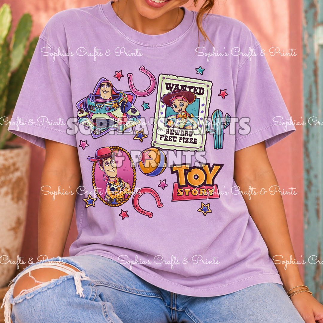 Retro Toys DTF Transfer