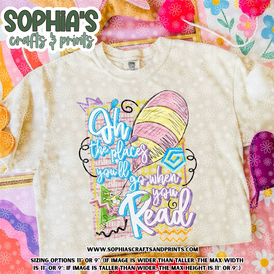 Reading Across America DTF Transfers