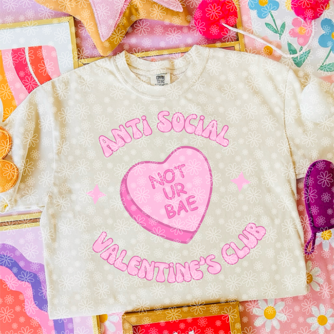 Anti Valentine's DTF Transfers