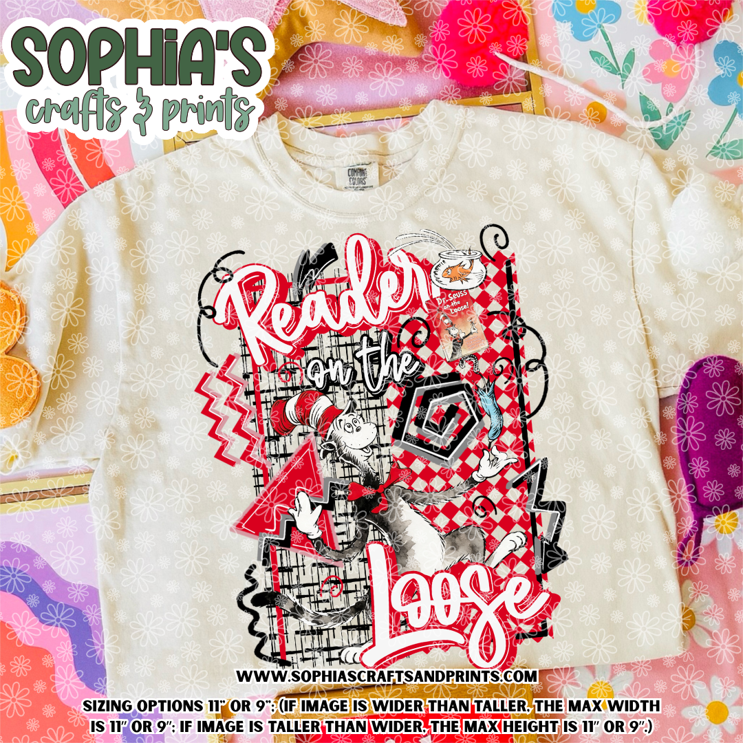 Reading Across America DTF Transfers