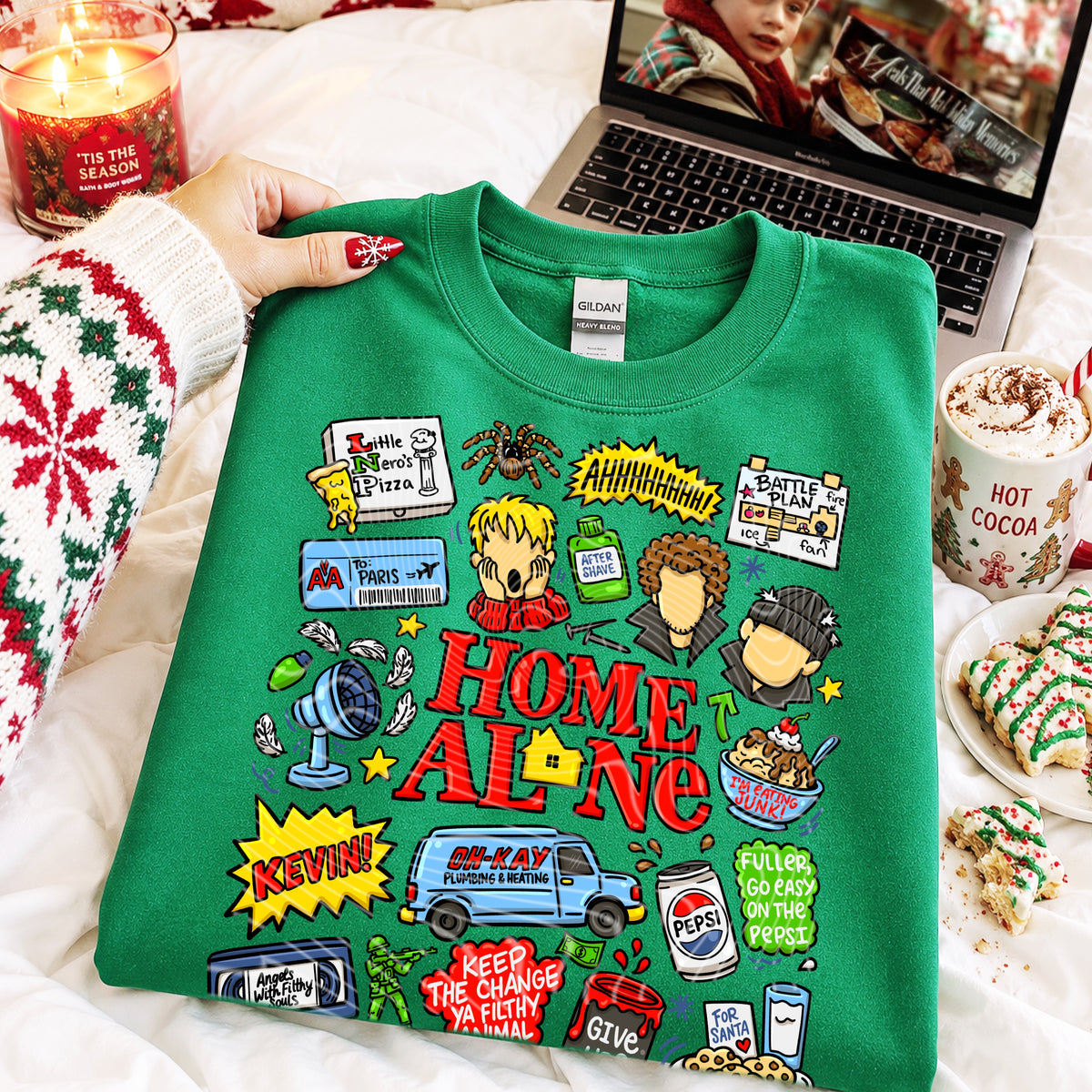 Home Alone DTF Transfer