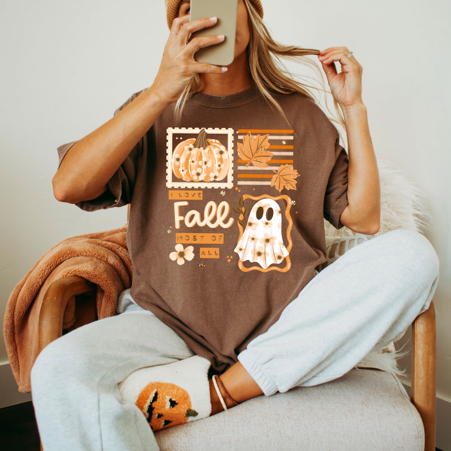 I Love Fall Most Of All DTF Transfer