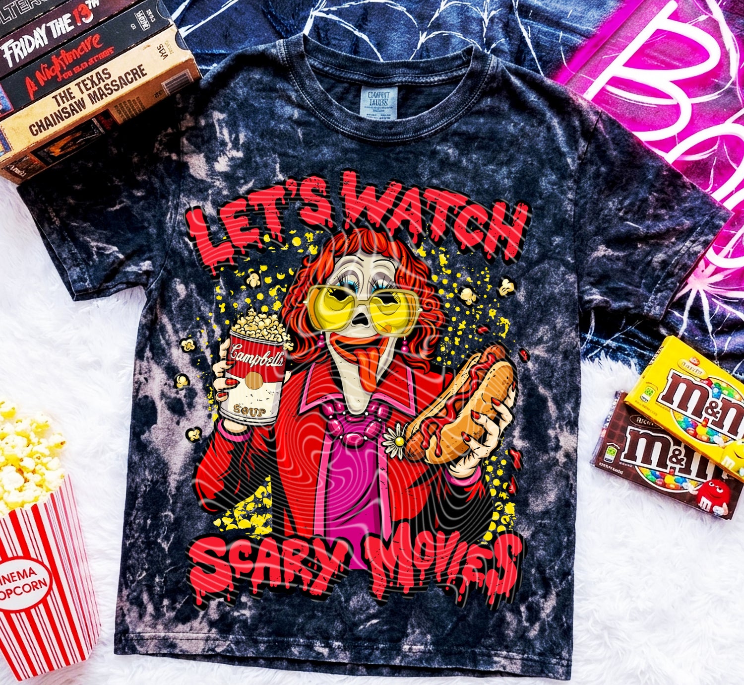 Let's Watch Scary Movies DTF Transfer