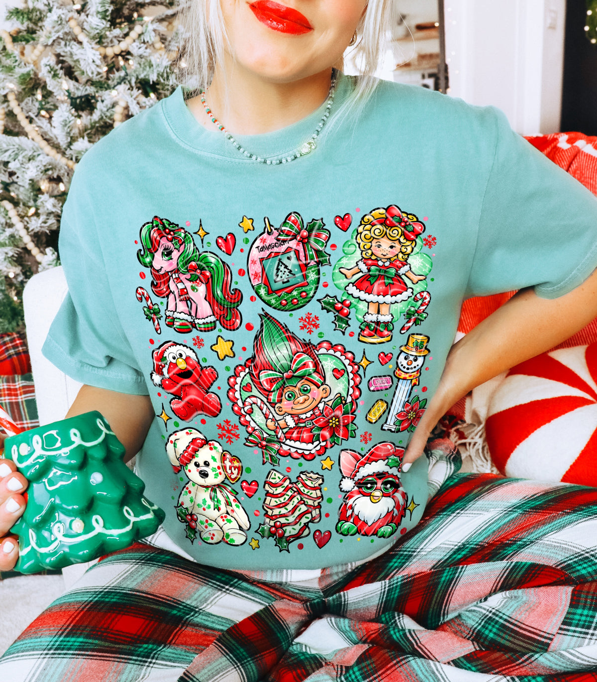 90’s Christmas DTF Transfer