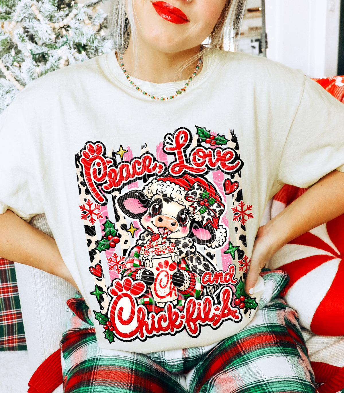 Cute Cow DTF Transfer