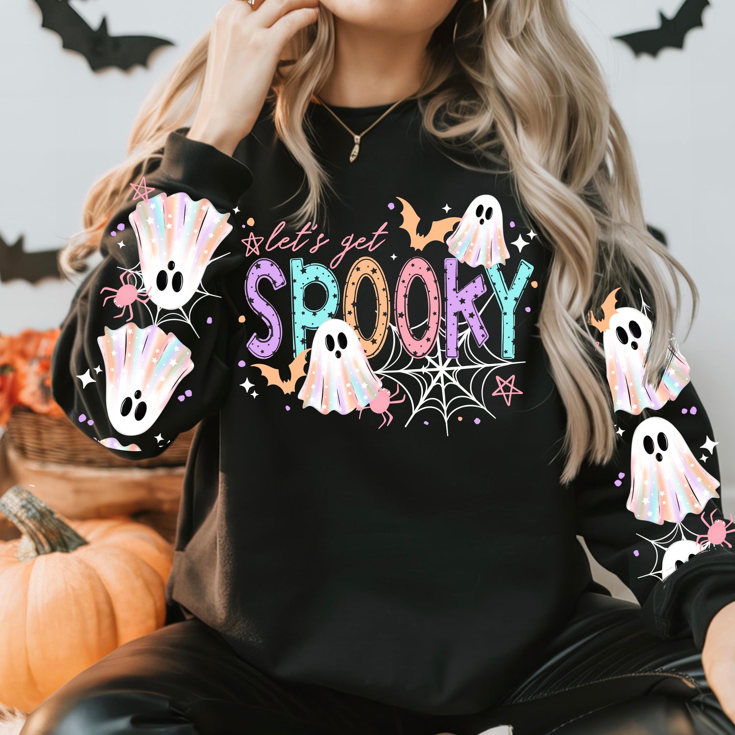 Lets Get Spooky DTF Transfer