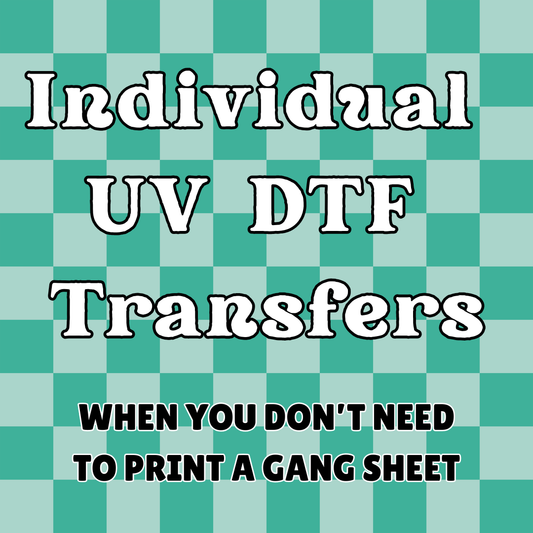 UV DTF Individual Transfers