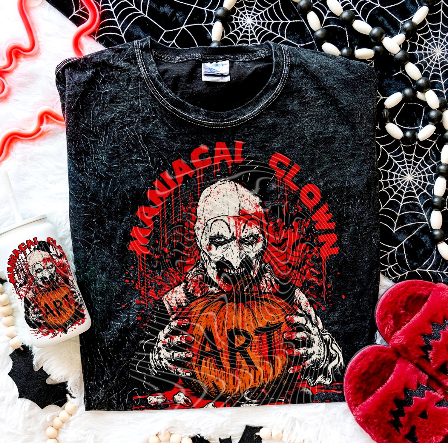Maniacal Clown DTF Transfer