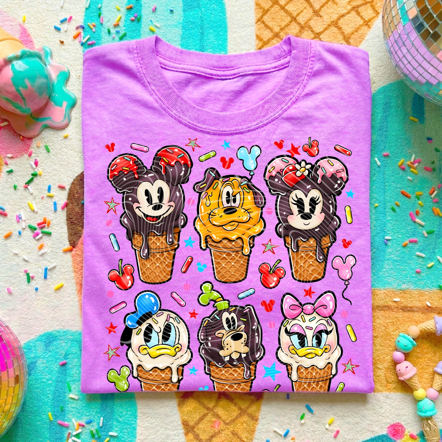 Mickey Mouse DTF Transfer