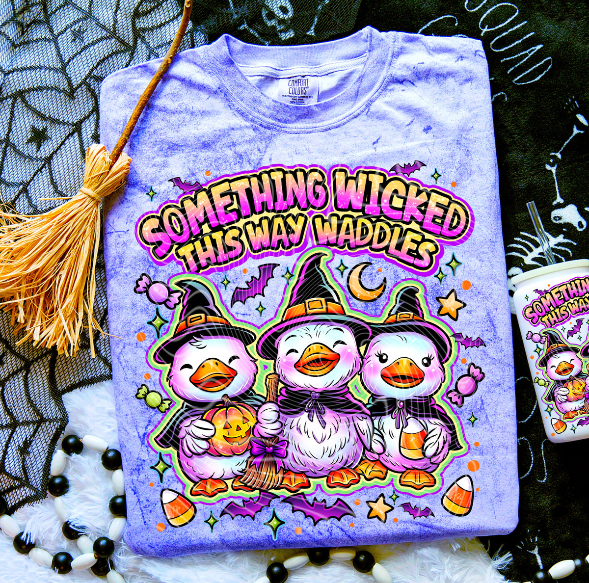 Something Wicked Ducks DTF Transfer