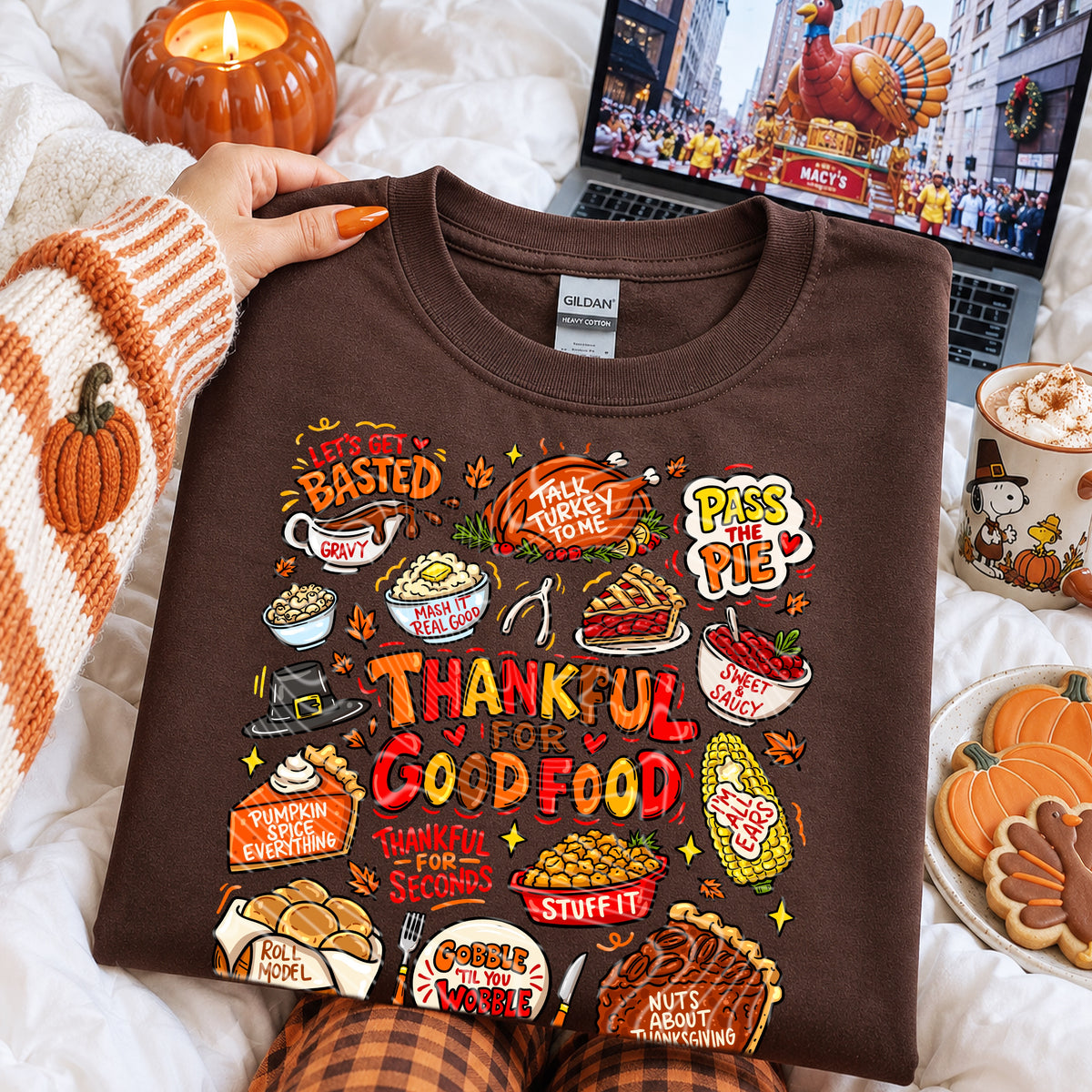 Thankful For Good Food DTF Transfer