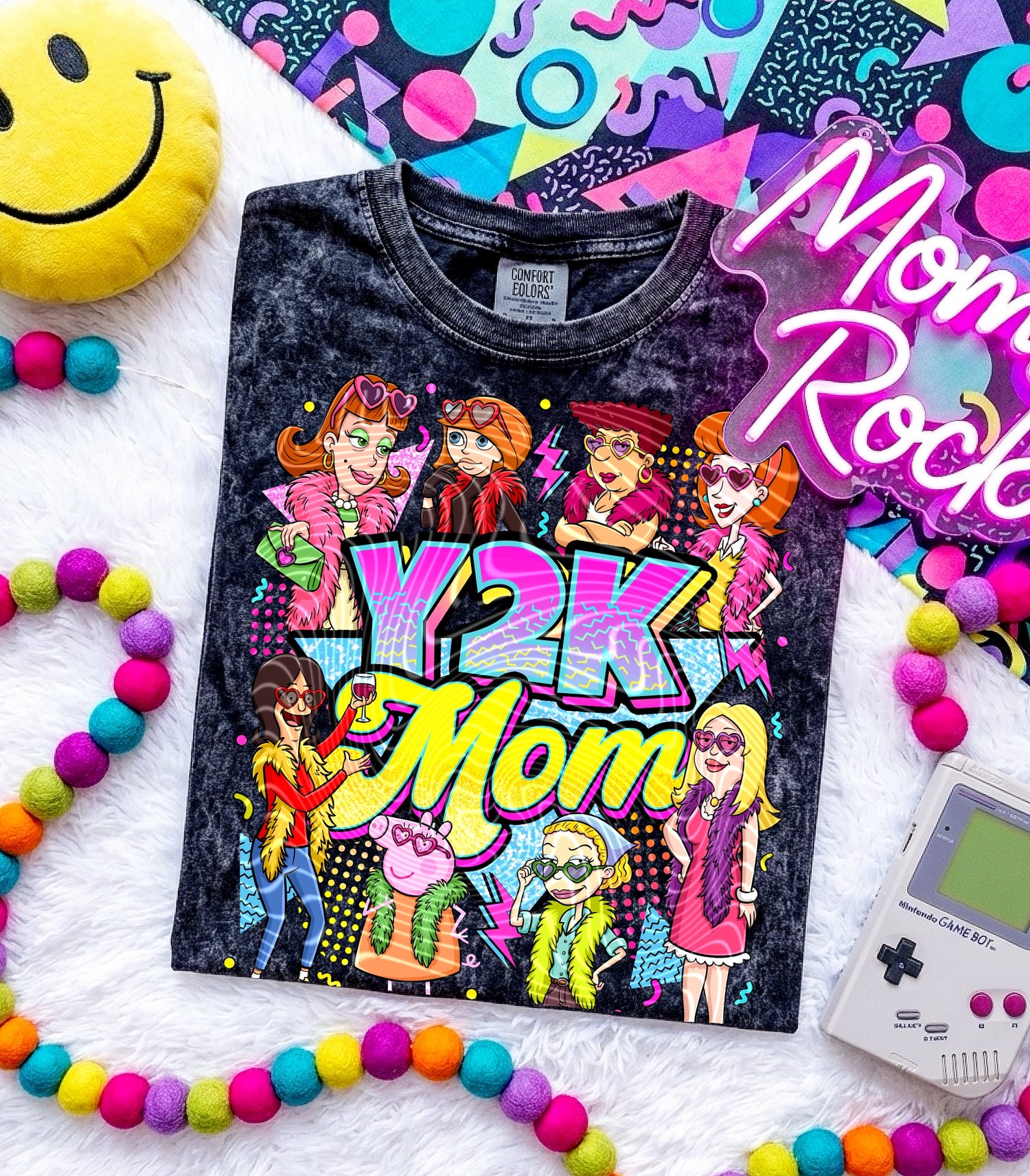 Y2K Mom DTF Transfer