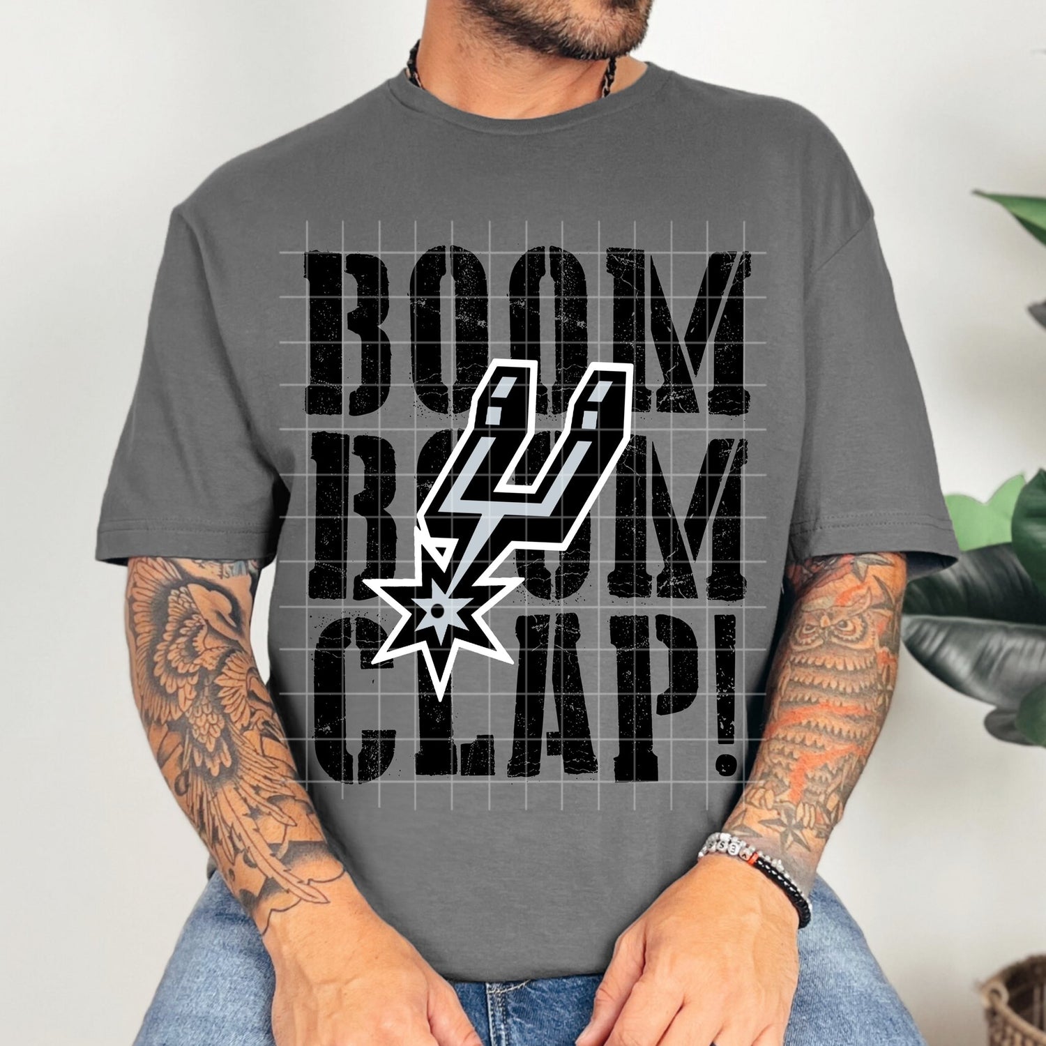 Boom Boom Clap Black DTF Transfer