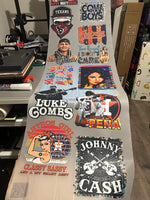 DTF Gangsheet - Gang Sheet - You Build Gangsheet and We Print