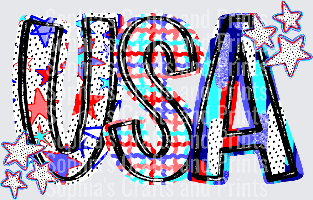 USA DTF Transfer