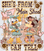 She's From Main Street DTF Transfer