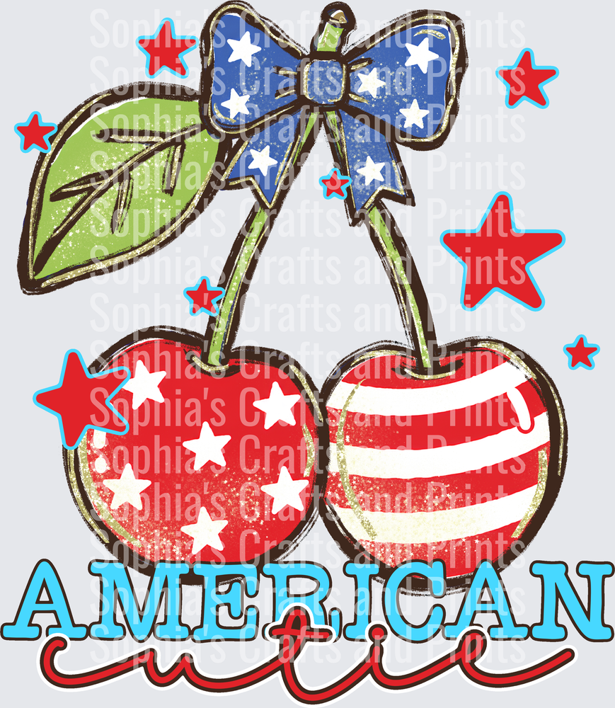 American Cutie DTF Transfer