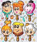 Flintstones DTF Transfer