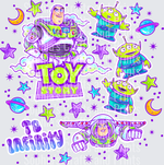 Buzz Lightyear Aliens DTF Transfer