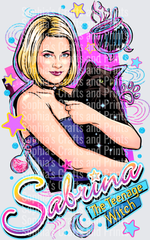 Sabrina Teenage Witch DTF Transfer