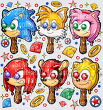 Sonic DTF Transfer