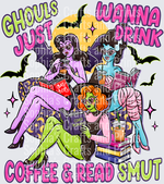 Book Ghouls DTF Transfer