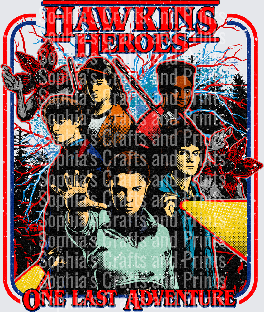 Heroes ST DTF Transfer