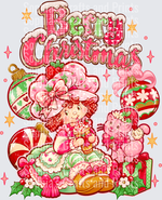 Berry Christmas DTF Transfer